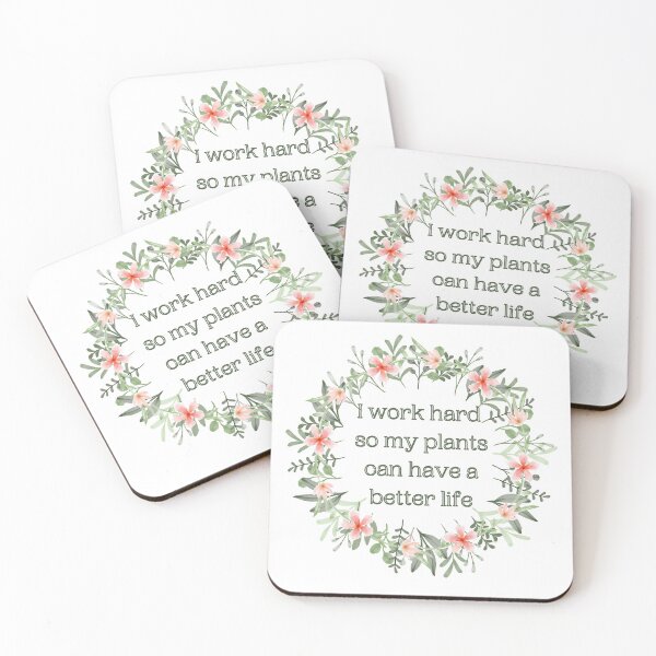 Item preview, I work hard so my plants can have a better life designed and sold by mjalred.