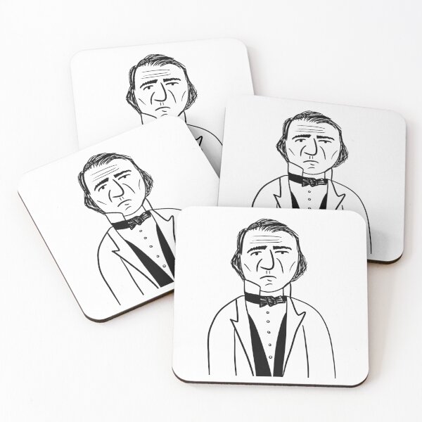 Item preview, Poorly Drawn Andrew Johnson designed and sold by eesienk.