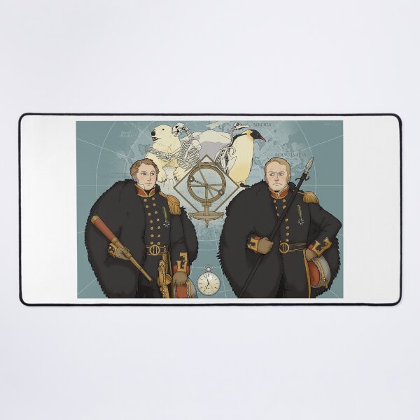 Historical!Crozier and Series!Crozier Desk Mat