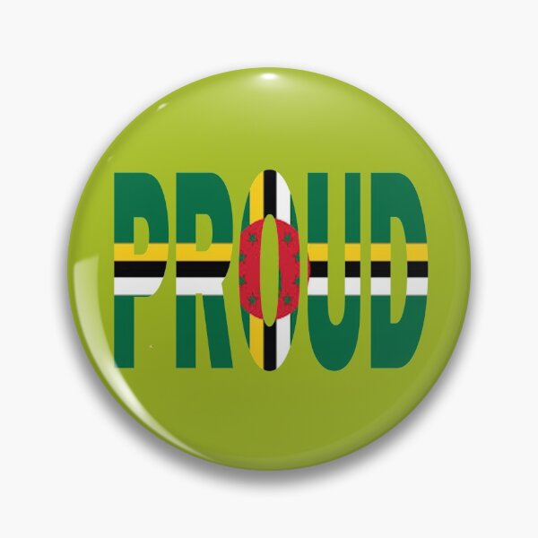 Item preview, Dominica Flag Designed in The Word Proud - Soca Mode designed and sold by Soca-Mode.
