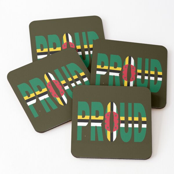 Item preview, Dominica Flag Designed in The Word Proud - Soca Mode designed and sold by Soca-Mode.