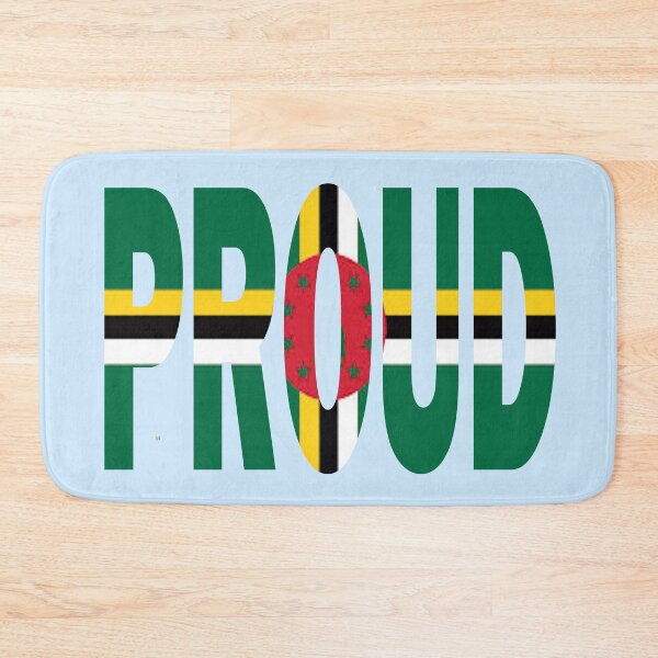 Item preview, Dominica Flag Designed in The Word Proud - Soca Mode designed and sold by Soca-Mode.