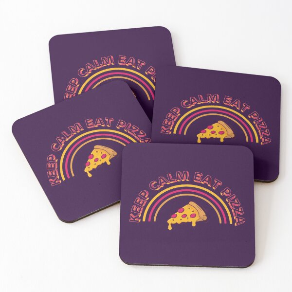 Item preview, Keep Calm Eat Pizza designed and sold by GleamingGiant.