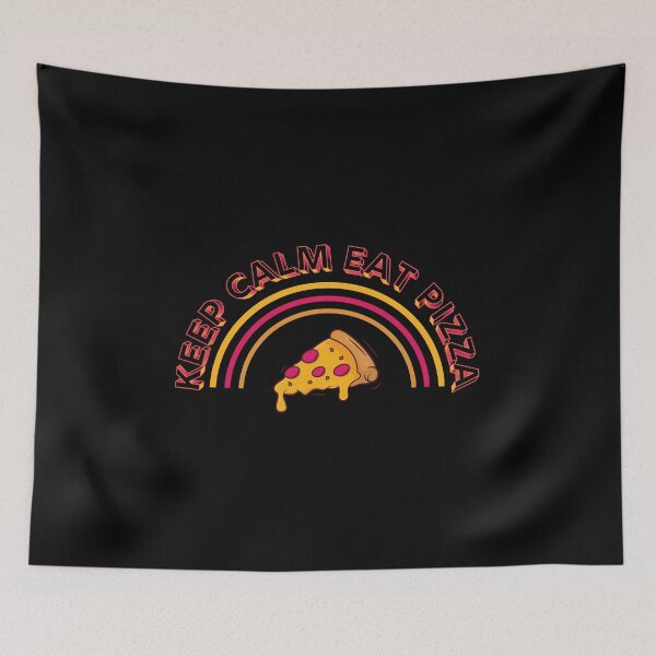 Item preview, Keep Calm Eat Pizza designed and sold by GleamingGiant.
