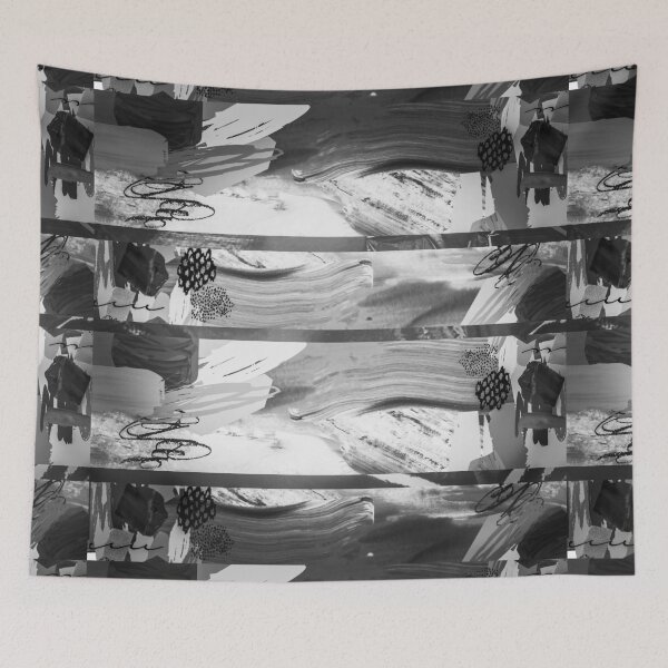 Item preview, Acrylic Stripped Collage Patterned designed and sold by Designs By YL.