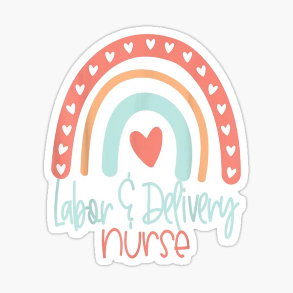Thank you Sticker Labor and Delivery Nurse Sticker L/&D Nurse Sticker