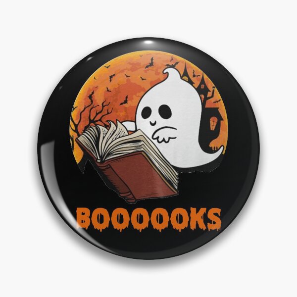 Item preview, Boooooks ghost reading books teacher halloween gift designed and sold by Benomi.