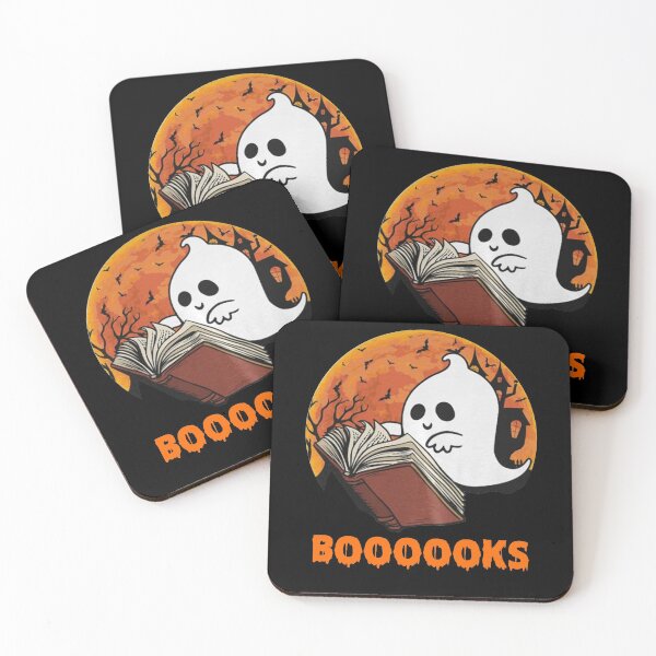 Item preview, Boooooks ghost reading books teacher halloween gift designed and sold by Benomi.