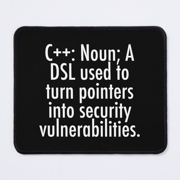 Item preview, C++ - A DSL used to turn pointers into vulnerabilities designed and sold by unixorn.