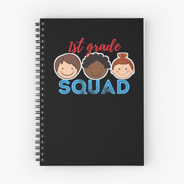 Item preview, First (1st) Grade Squad w/Kid Faces designed and sold by The Long's Way Home.