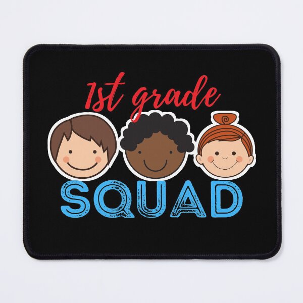 Item preview, First (1st) Grade Squad w/Kid Faces designed and sold by The Long's Way Home.