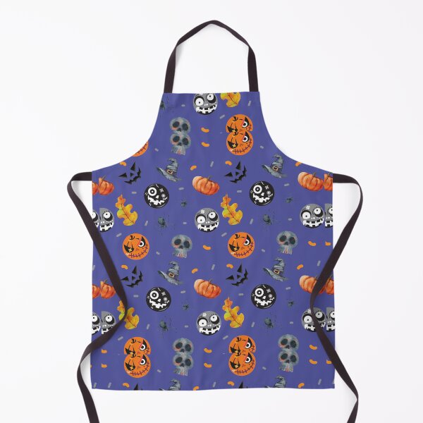 Aperçu de l'œuvre Conception d'impression de citrouille effrayante d'Halloween pourpre créée et vendue par boopsblunt.