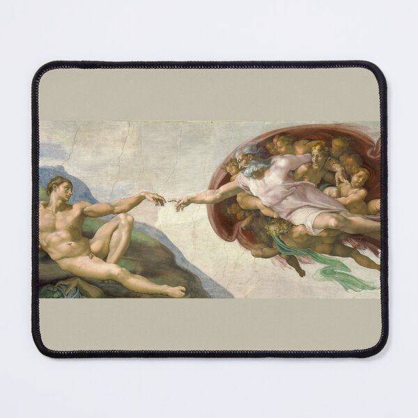 Item preview, The Creation of Adam - Michelangelo  designed and sold by emilypigou.