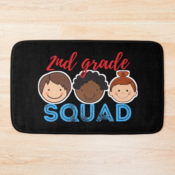 Item preview, Second (2nd) Grade Squad w/Kid Faces designed and sold by The Long's Way Home.