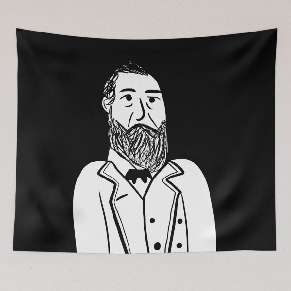 Item preview, Poorly Drawn James Garfield designed and sold by eesienk.