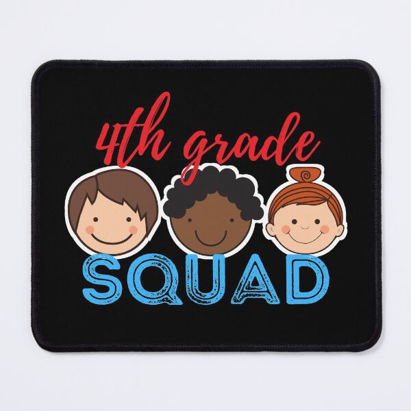Item preview, Fourth (4th) Grade Squad w/Kid Faces designed and sold by The Long's Way Home.