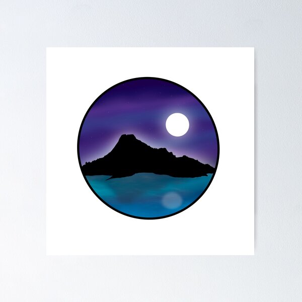 Item preview, Mako Island Full Moon designed and sold by Bluezorel.
