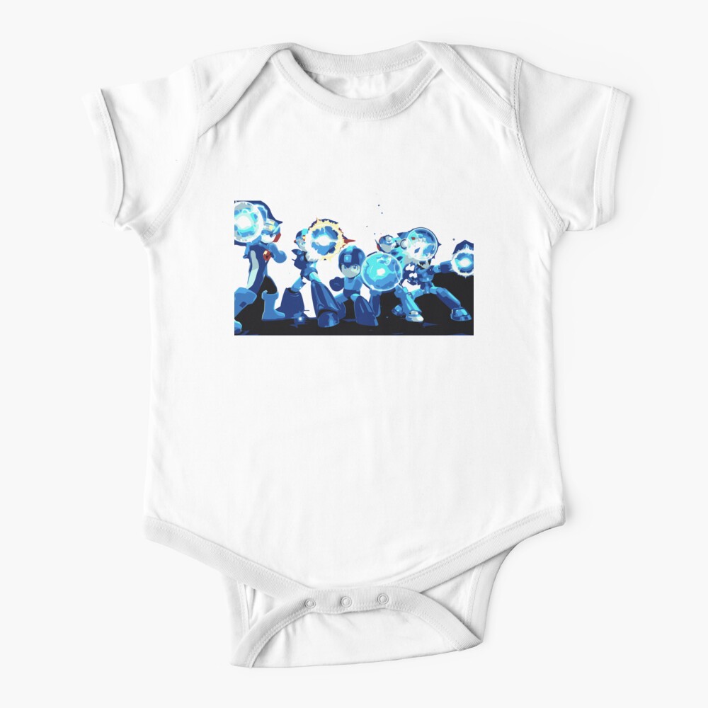 Mega Man Generations Baby One Piece By Conatron13 Redbubble