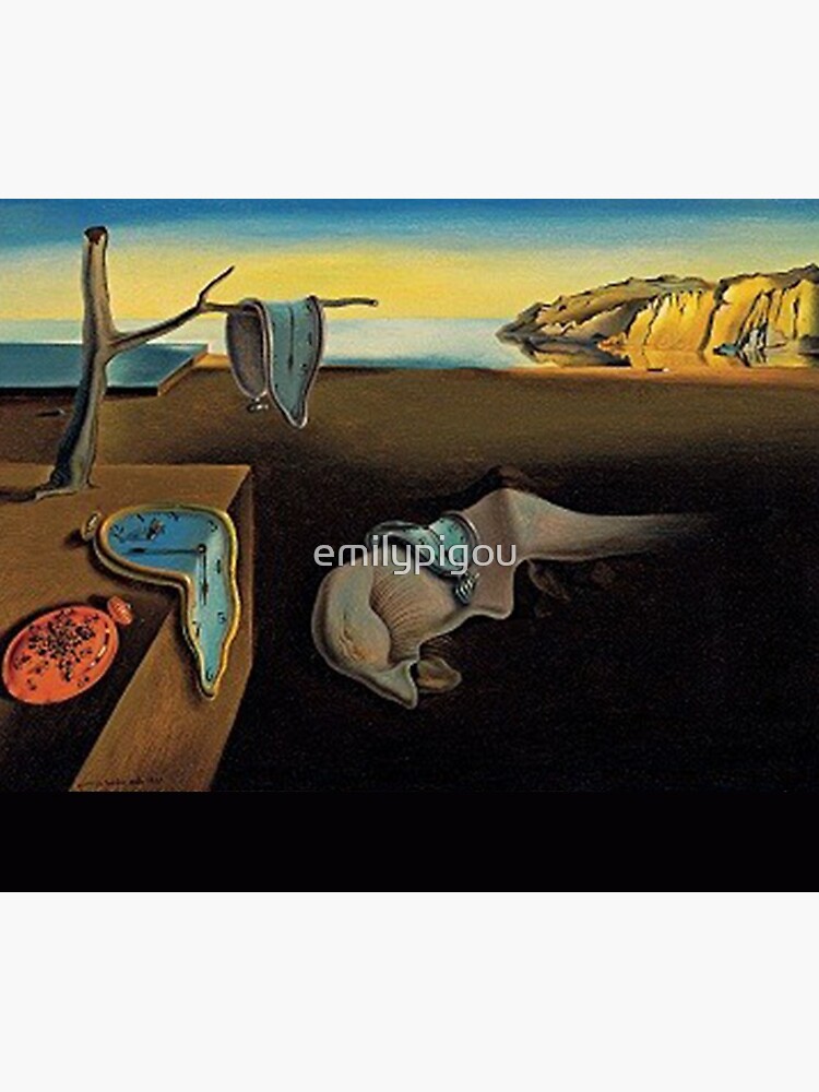 Thumbnail 5 of 5, Mouse Pad, Salvador Dali The Persistence of Memory designed and sold by emilypigou.