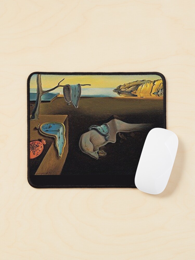 Thumbnail 1 of 5, Mouse Pad, Salvador Dali The Persistence of Memory designed and sold by emilypigou.