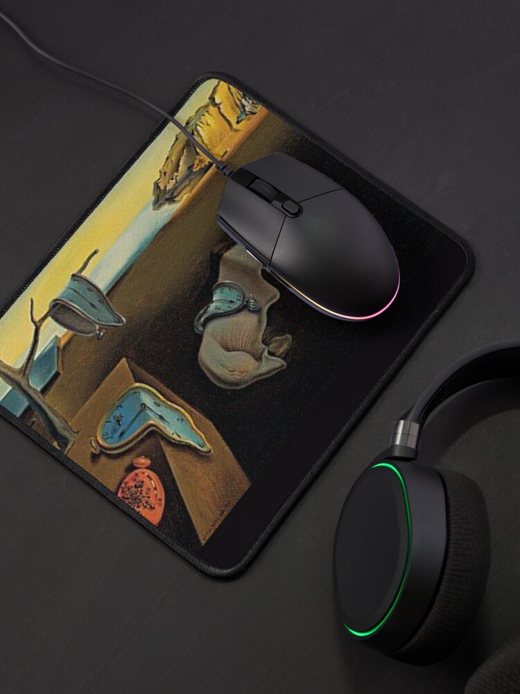 Thumbnail 4 of 5, Mouse Pad, Salvador Dali The Persistence of Memory designed and sold by emilypigou.