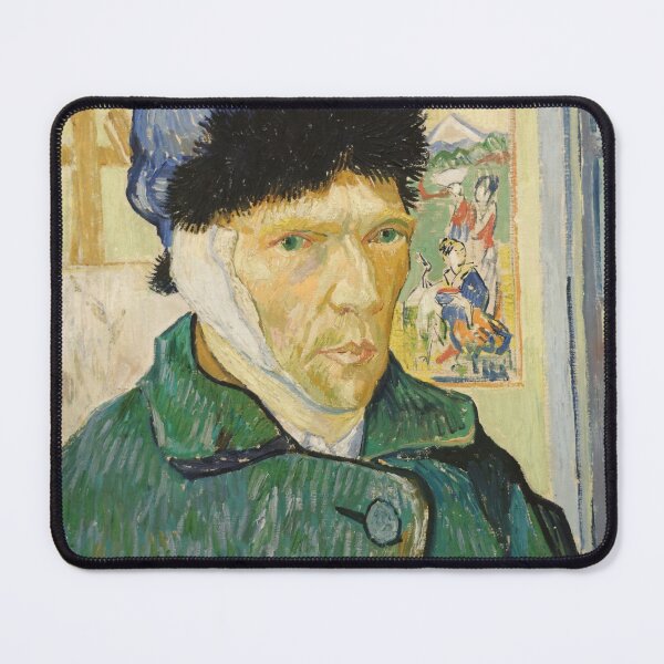 Item preview, Vincent Van Gogh Bandaged Ear designed and sold by emilypigou.