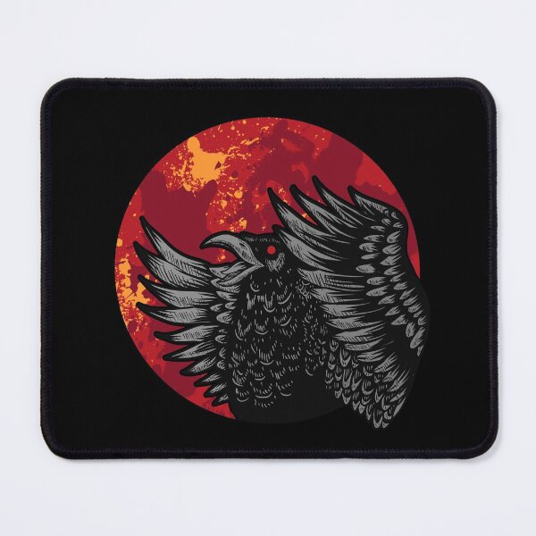 Item preview, Crow Red Blood Moon  designed and sold by infleims.