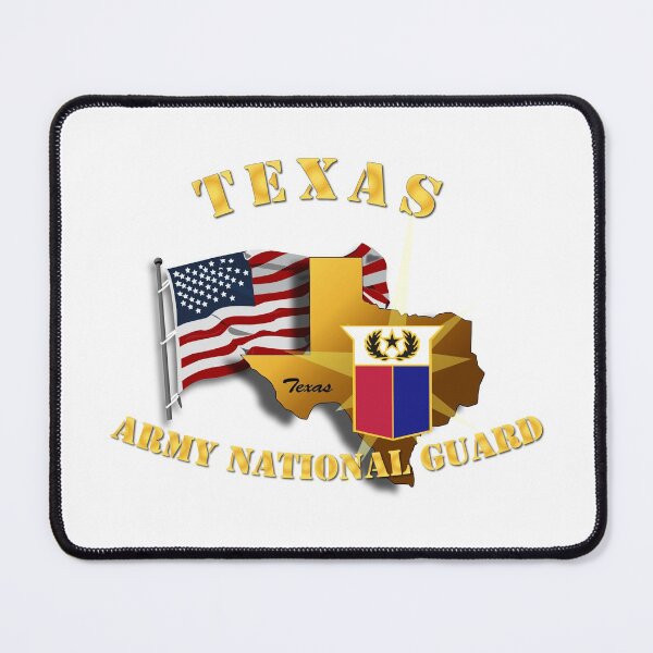 Item preview, Texas - ARNG w Flag designed and sold by Military Insignia Products.