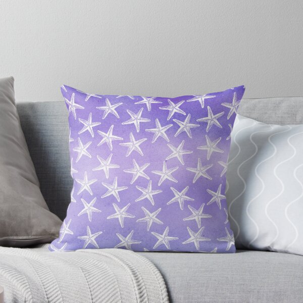 Item preview, Purple Starfish Watercolor Wash designed and sold by Stephanie Denne.