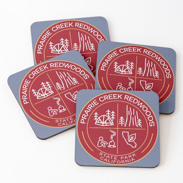 Item preview, Prairie Creek Redwoods State Park Heraldic Logo designed and sold by VanyaKar.