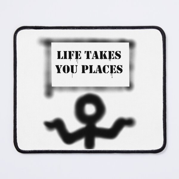 Item preview, Life Takes You Places designed and sold by Quipplepunk.