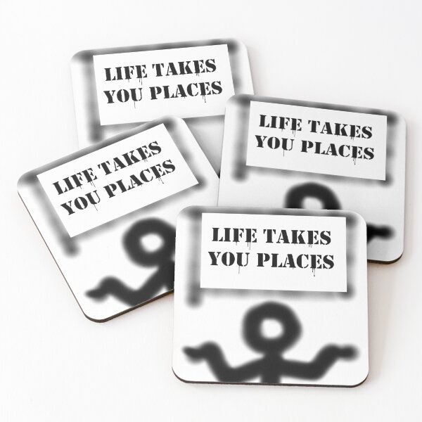 Item preview, Life Takes You Places designed and sold by Quipplepunk.