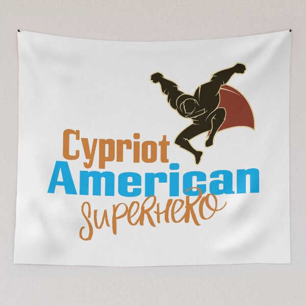 Item preview, Cypriot American Superhero designed and sold by GoodVibesWX9.