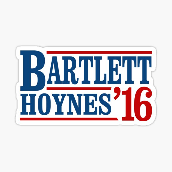 Bartlett Hoynes 2016 Sticker