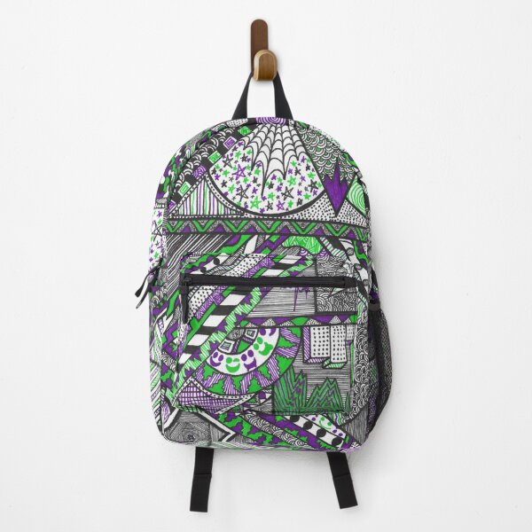 Item preview, Organised Chaos Purple and Green Abstract Design designed and sold by Organised Chaos.