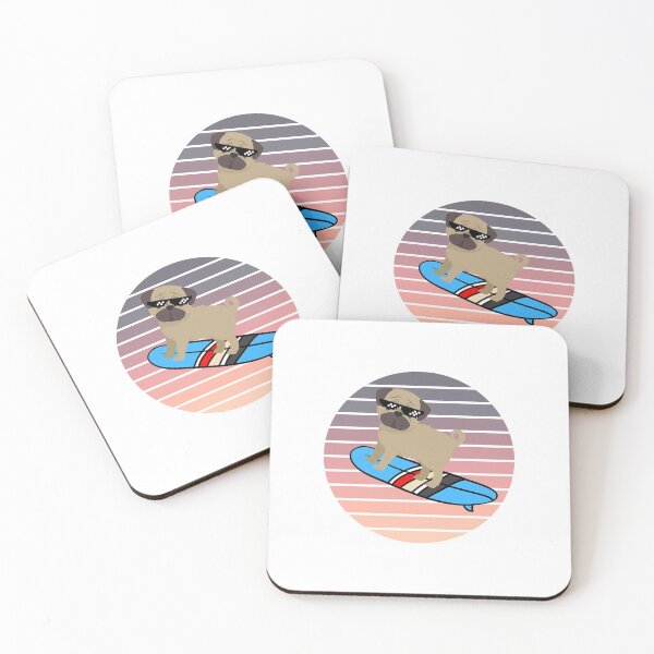 Item preview, Dog On Surfboard designed and sold by CreativeMansion.