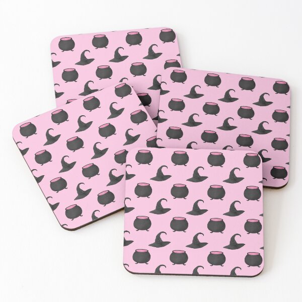 Item preview, Pink Witch Halloween Pattern  Design designed and sold by boopsblunt.