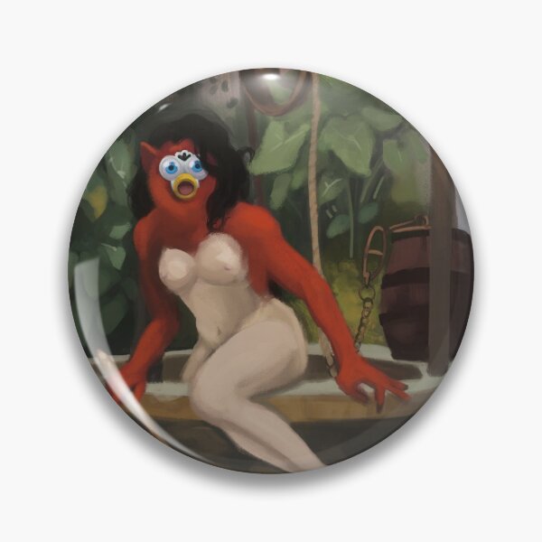 Artikelvorschau, Furby kommt aus ihrem Brunnen, um die Menschheit zu beschämen entworfen und verkauft von It's Paintings! By LORN!.