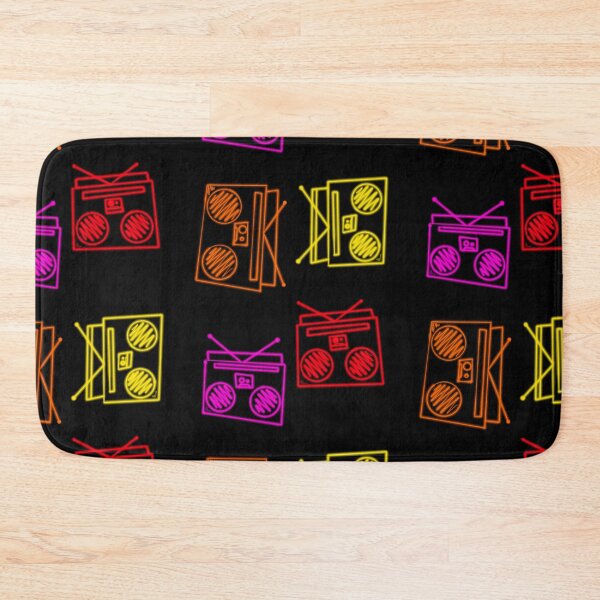 Item preview, Funky Neon Boomboxes Sticker Pack Pattern  designed and sold by that5280lady.