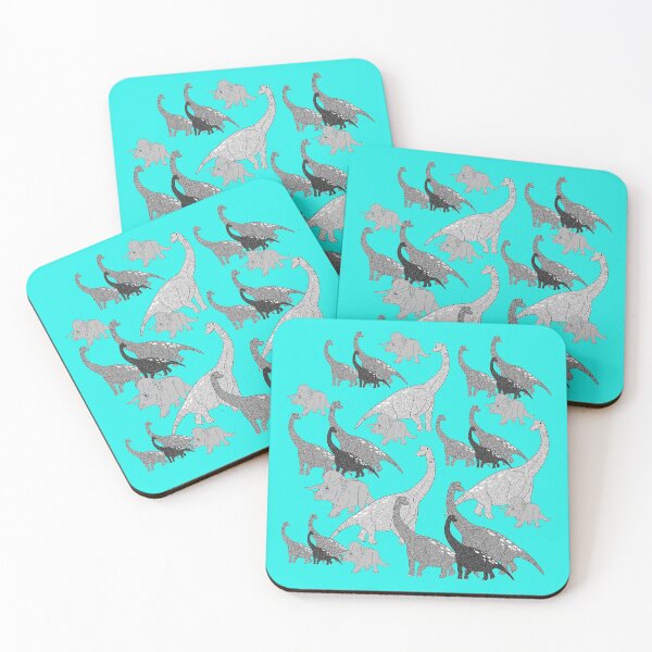 Item preview, Lovely Brachiosaurus and triceratops are friends designed and sold by Danggi Days!.