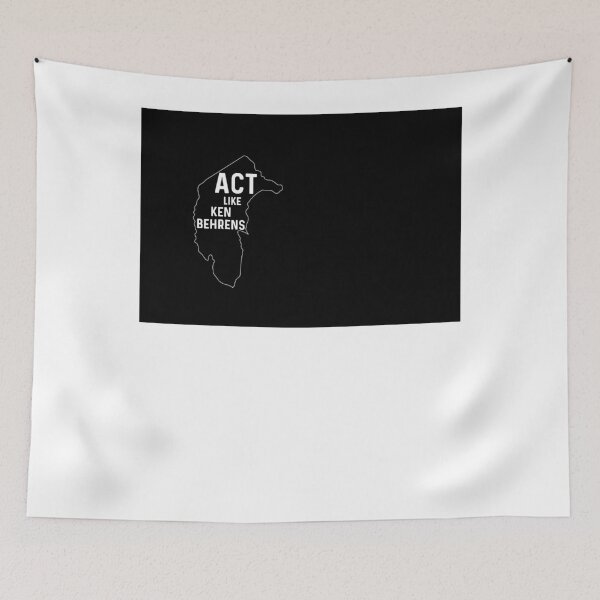 Item preview, ACT like ken behrens thank you Mask tshirt designed and sold by RandolphDejesus.