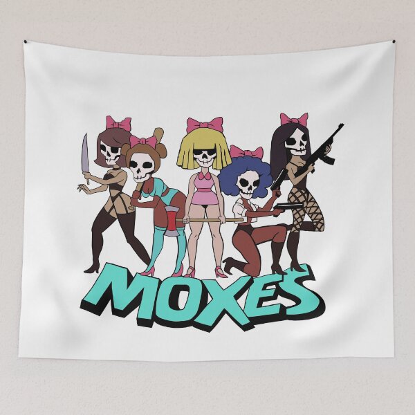 Item preview, The Moxes Graffiti (Cyberpunk Gang) designed and sold by Joshessel.