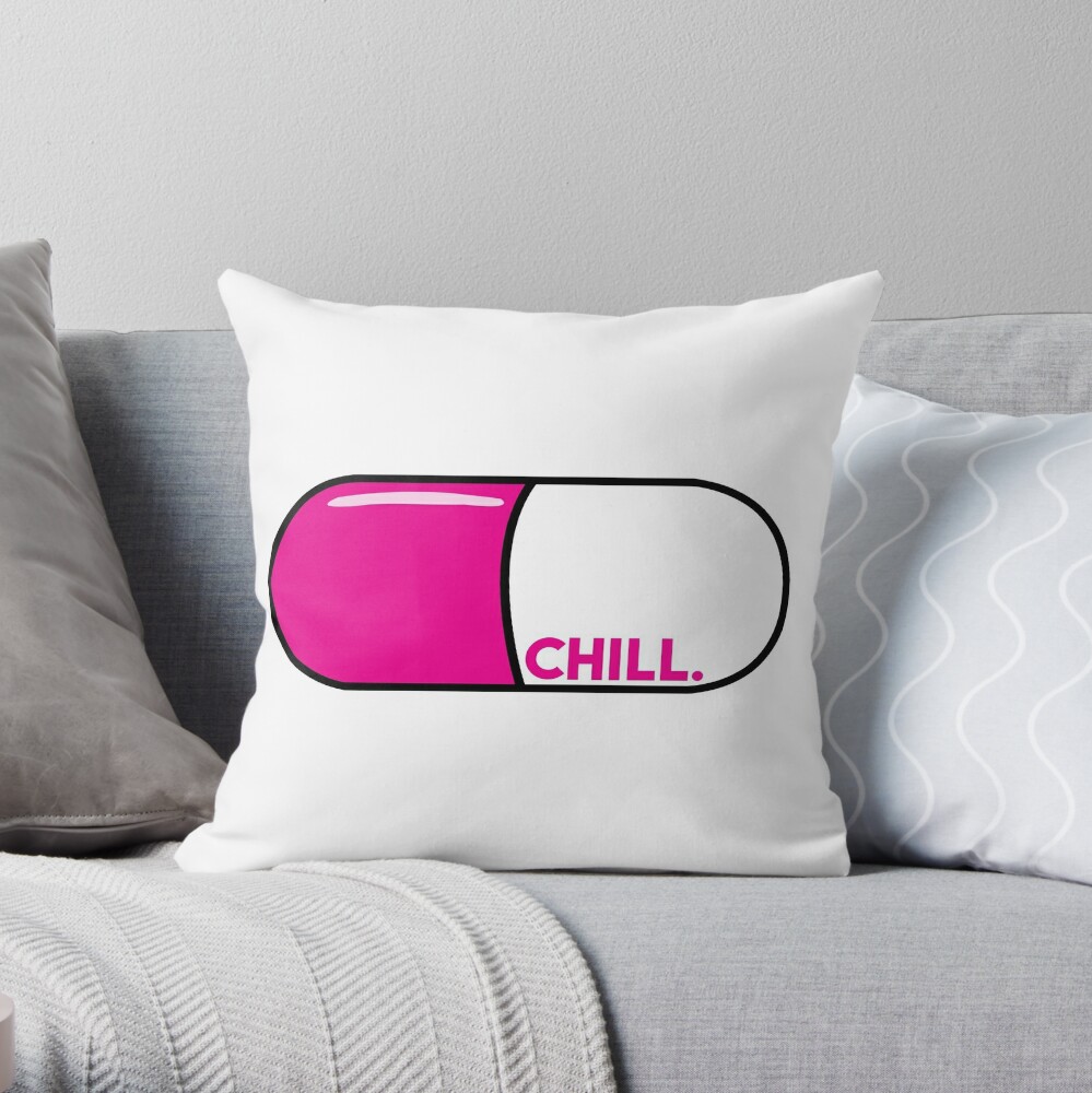 chill pill pillow