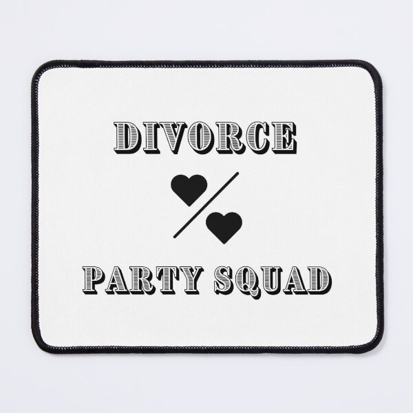Item preview, Divorce Party Squad, Divided Hearts Design designed and sold by Auntieck.