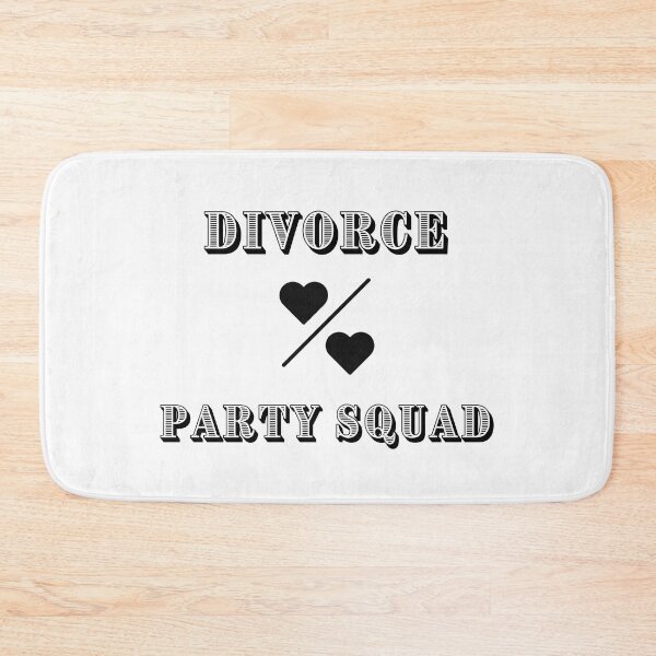 Item preview, Divorce Party Squad, Divided Hearts Design designed and sold by Auntieck.