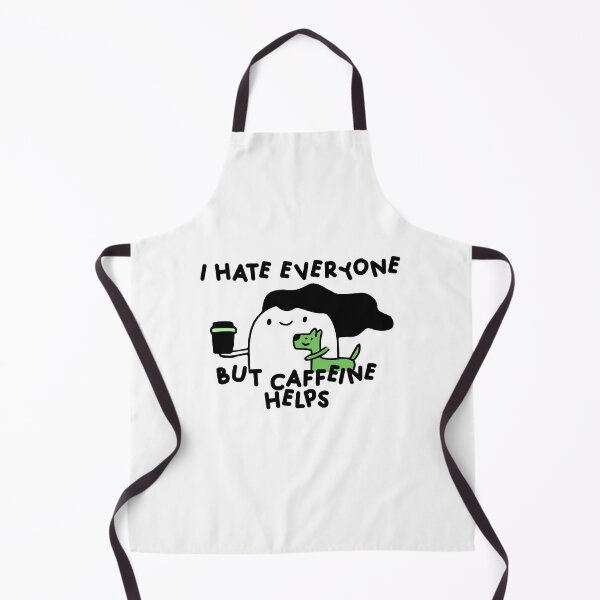 Item preview, I Hate Everyone But Caffeine Helps designed and sold by InkonoStore.