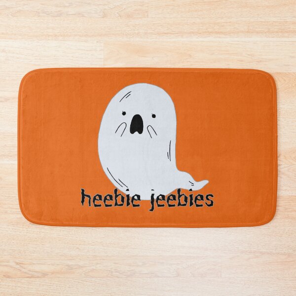 Item preview, Heebie Jeebies Funny Scared Ghost designed and sold by BeeZBeez.