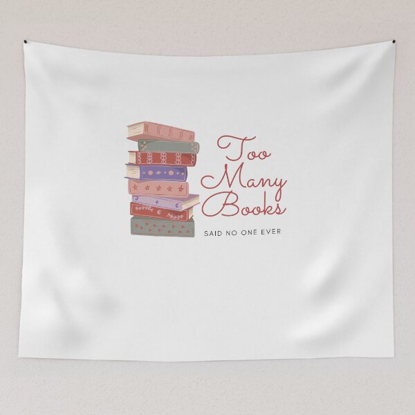 Item preview, Too Many Books Said No One Ever designed and sold by The Long's Way Home.