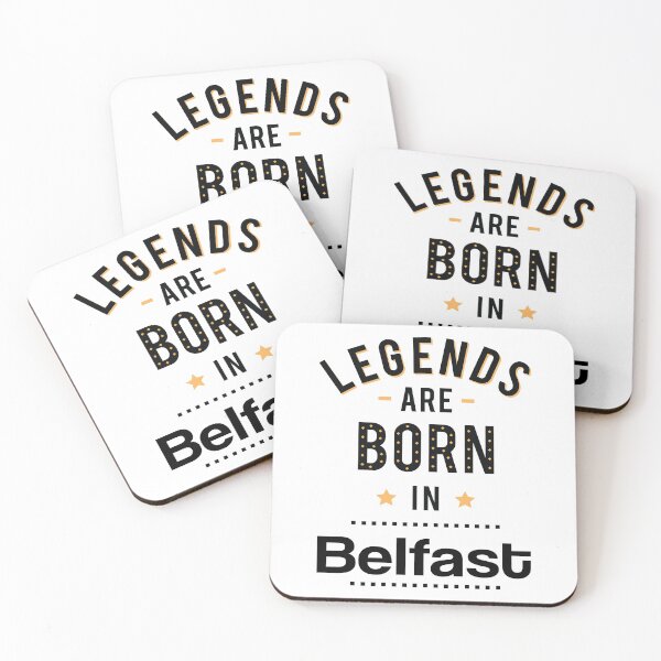 Item preview, Legends Are Born In Belfast designed and sold by GoodVibesWX9.
