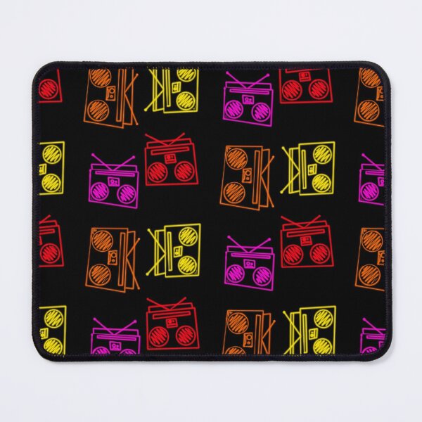 Item preview, Funky Neon Boomboxes Sticker Pack Pattern  designed and sold by that5280lady.